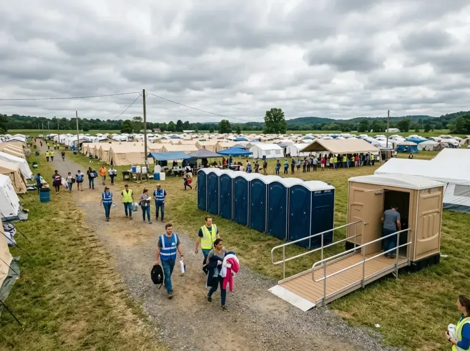 disaster-relief-camp-restrooms-010 — frequently asked questions, Dumpster & Portable Bathrooms Rental in Leisure Village Eas…
